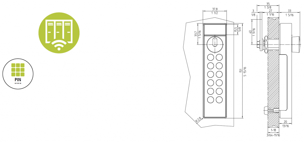 Cemag Groupe schéma serrure électrique LS101